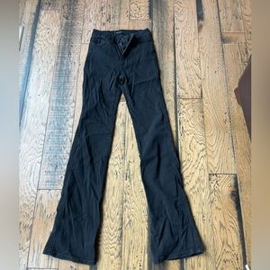 Black Flying Monkey Flare Jeans